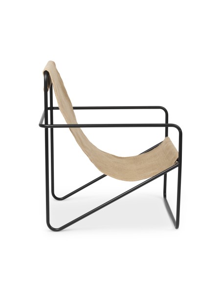 Sillón DESERT - Negro / Arena - Ferm Living