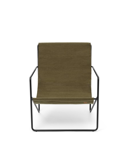 Sillón DESERT - Negro / Oliva - Ferm Living