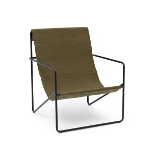 Sillón DESERT - Negro / Oliva - Ferm Living; Vackart; 1104263882