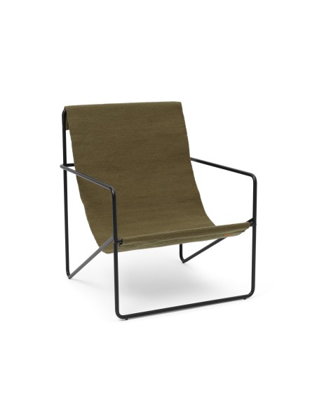 Sillón DESERT - Negro / Oliva - Ferm Living; Vackart; 1104263882