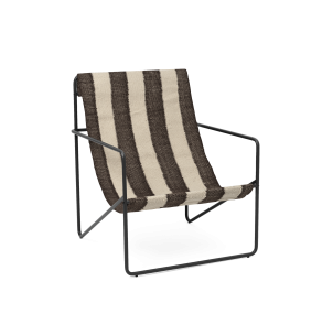 Sillón DESERT - Negro / Blanco Roto / Choco - Ferm Living; 1104269105