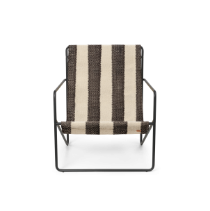 Sillón DESERT - Negro / Blanco Roto / Choco - Ferm Living; 1104269105 2