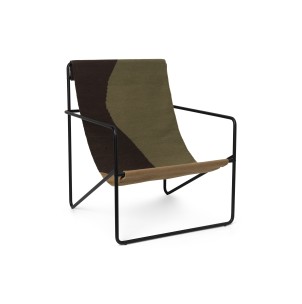 Sillón DESERT - Negro / Duna - Ferm Living; Vackart; 1104265734