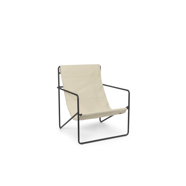 Sillón DESERT - Negro / Nube - Ferm Living; Vackart; 1104267050