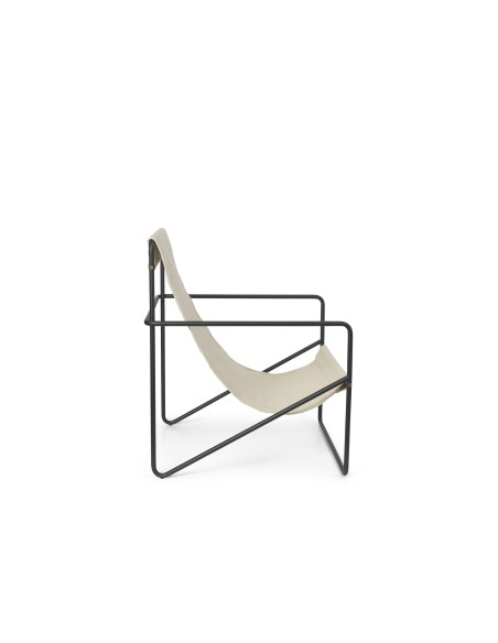 Sillón DESERT - Negro / Nube - Ferm Living