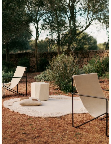 Sillón DESERT - Negro / Nube - Ferm Living