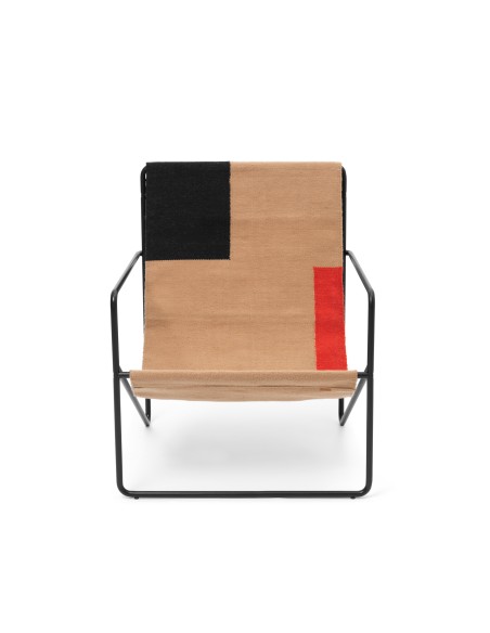 Sillón DESERT - Negro / Bloque - Ferm Living