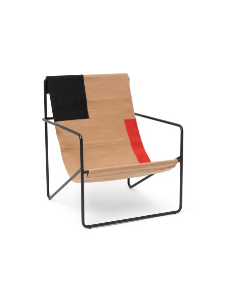 Sillón DESERT - Negro / Bloque - Ferm Living; Vackart; 1104263881