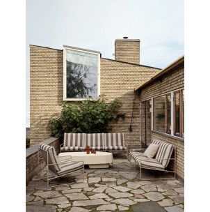 Sofá 3 Plazas DESERT RAYAS - Cachemira/Choco - Ferm Living; 1104267305 2