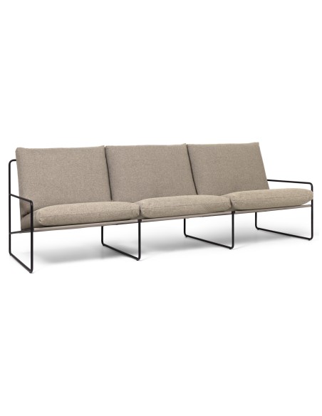Sofá 3 Plazas DESERT DOLCE - Negro/Arena Osc - Ferm Living; 1104265435