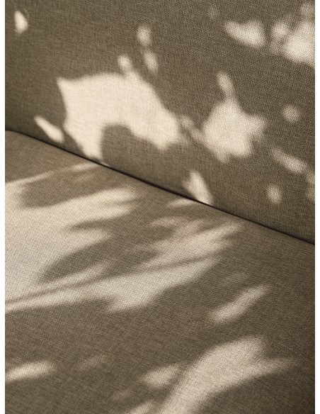 Sofá 2 Plazas DESERT DOLCE - Negro / Arena Oscura - Ferm Living