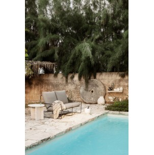 Sofá 2 Plazas DESERT DOLCE - Negro / Arena - Ferm Living; 1104265434 2