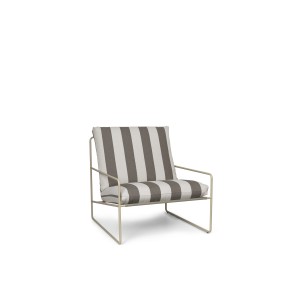 Sofá 1 Plaza DESERT RAYAS - Cachemira / Choco - Ferm Living 1104267301