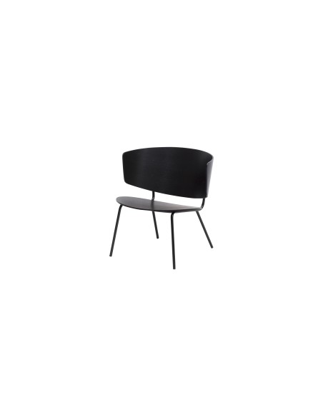 Sillón HERMAN, Madera / Metal Negro - Ferm Living