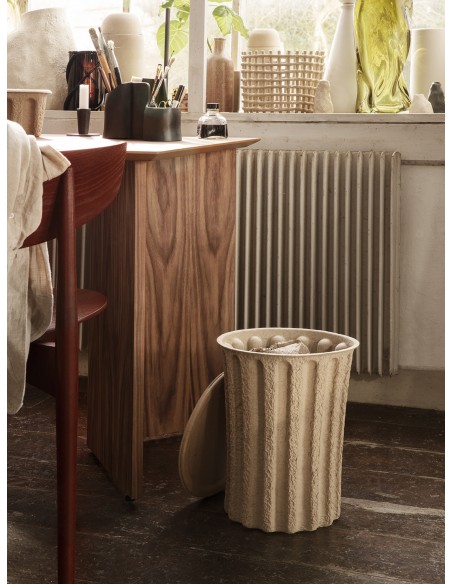 Silla de Comedor HERMAN, Madera / Rojo Marrón - Ferm Living