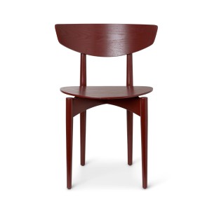 Silla de Comedor HERMAN, Madera / Rojo Marrón - Ferm Living 1104263816