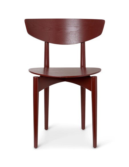 Silla de Comedor HERMAN, Madera / Rojo Marrón - Ferm Living 1104263816