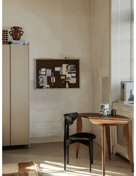 Silla de Comedor HERMAN, Madera / Negro - Ferm Living
