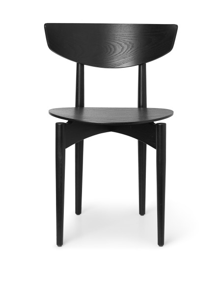 Silla de Comedor HERMAN, Madera / Negro - Ferm Living; 1104263815