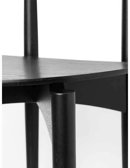 Silla de Comedor HERMAN, Madera / Negro - Ferm Living