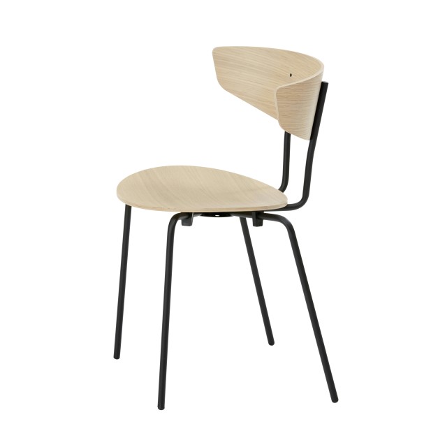 Silla de Comedor HERMAN, Roble Blanco... Silla de Comedor HERMAN, Roble Blanco...