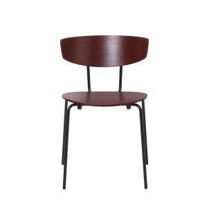 Silla Comedor HERMAN, Madera Rojo Marrón/Metal - Ferm Living 100006306