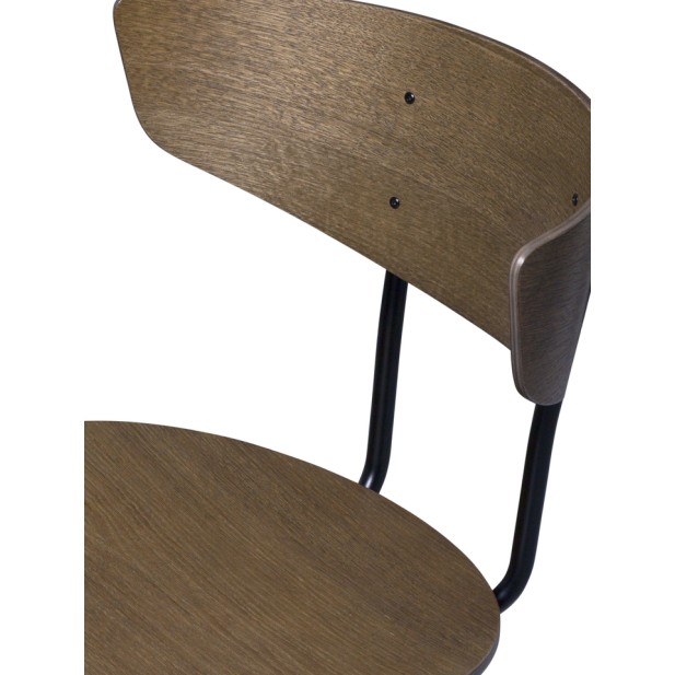 Silla de Comedor HERMAN, Roble Oscuro... Silla de Comedor HERMAN, Roble Oscuro...