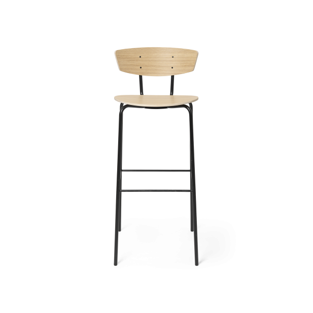 Taburete HERMAN Alto 96 cm, Roble Blanco - Ferm Living; 1104265495