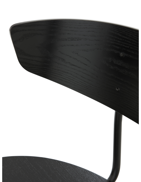 Silla de Comedor HERMAN, Madera / Metal Negro - Ferm Living