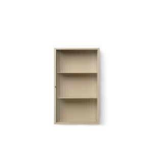 Aparador HAZE 35x60 cm, Cristal / Metal Beige - Ferm Living; 100750693