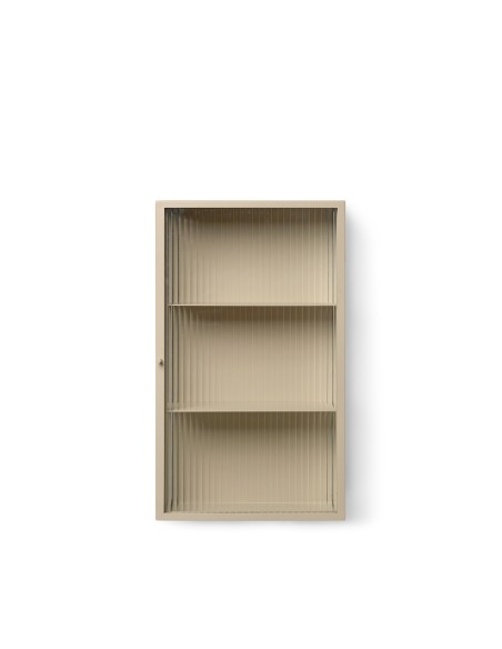 Aparador HAZE 35x60 cm, Cristal / Metal Beige - Ferm Living; 100750693
