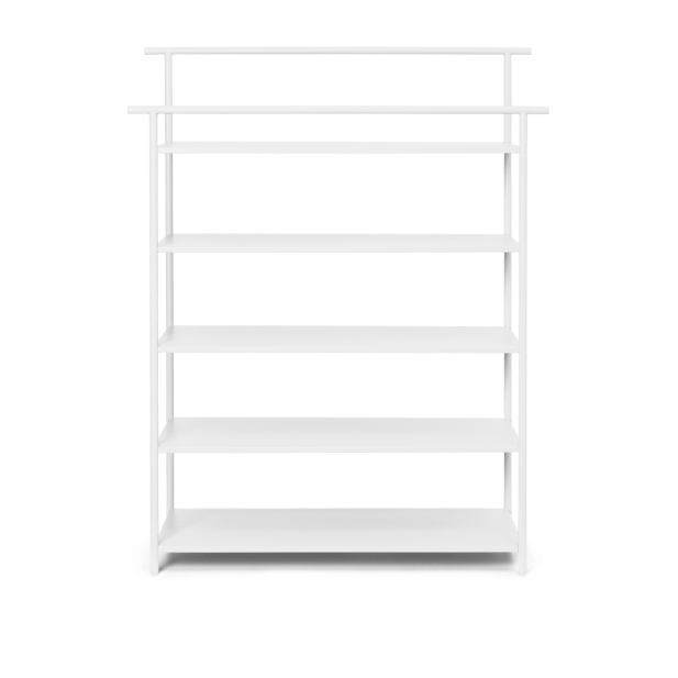Estantería DORA, Metal / Blanco -...