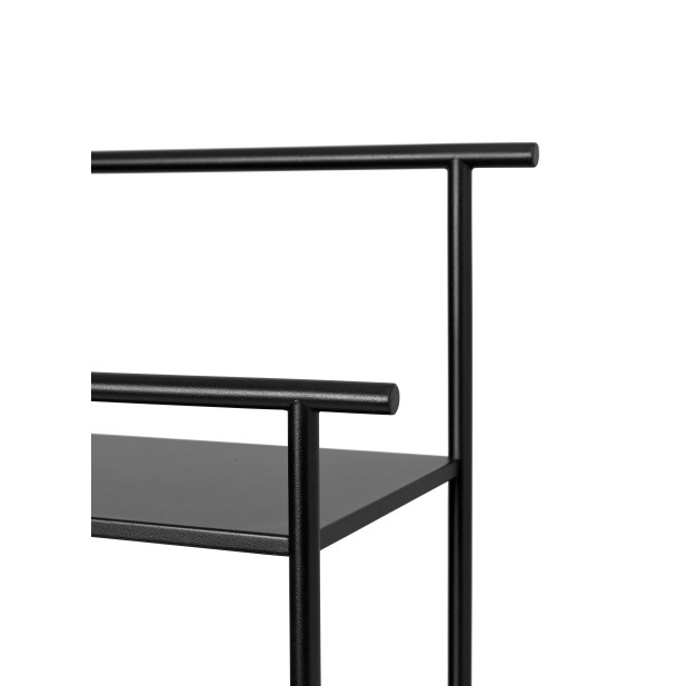Estantería DORA, Metal / Negro - Ferm...