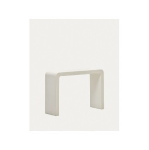 Consola Aiguablava de cemento blanco 120 x 80 cm - Kave Home 2