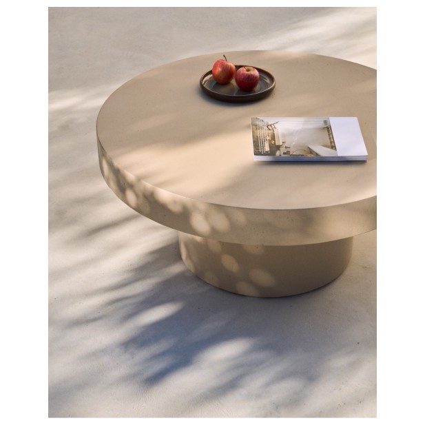 Mesa de centro Aiguablava de cemento... Mesa de centro Aiguablava de cemento...