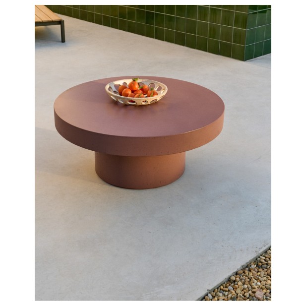 Mesa de centro Aiguablava de cemento...