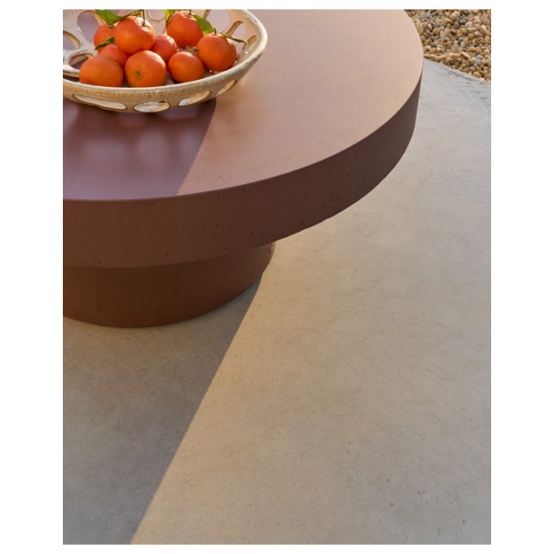 Mesa de centro Aiguablava de cemento...