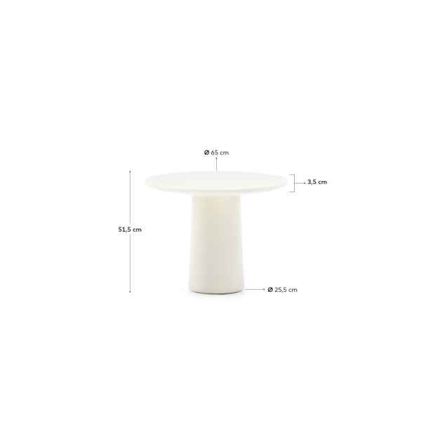 Mesa de centro Albanella de cemento... Mesa de centro Albanella de cemento...