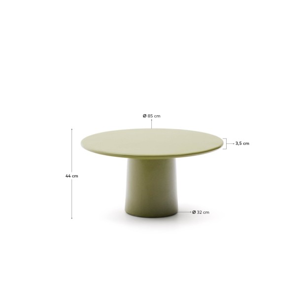 Mesa de centro Albanella de cemento... Mesa de centro Albanella de cemento...