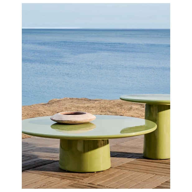 Mesa de centro Albanella de cemento... Mesa de centro Albanella de cemento...