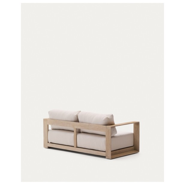 Sofá Ambra de 2 plazas de madera...