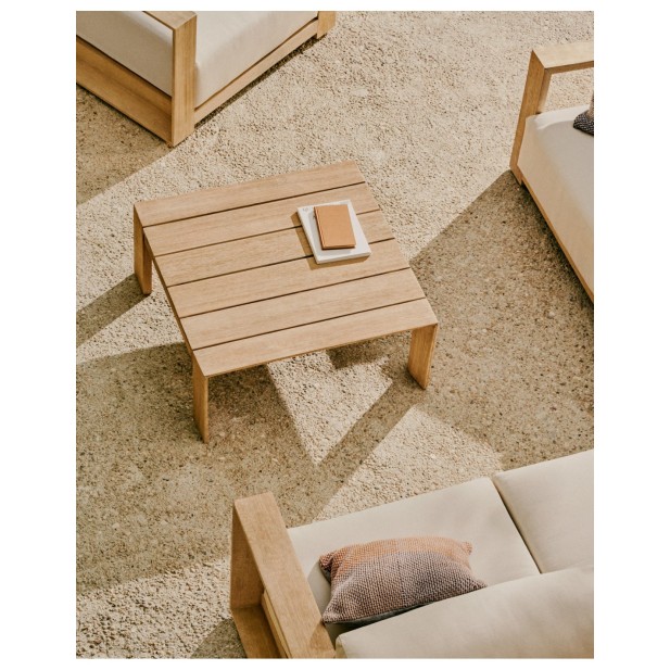 Mesa de centro Ambra de madera maciza... Mesa de centro Ambra de madera maciza...