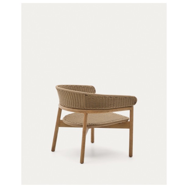 Sillón Arinella de madera maciza de... Sillón Arinella de madera maciza de...