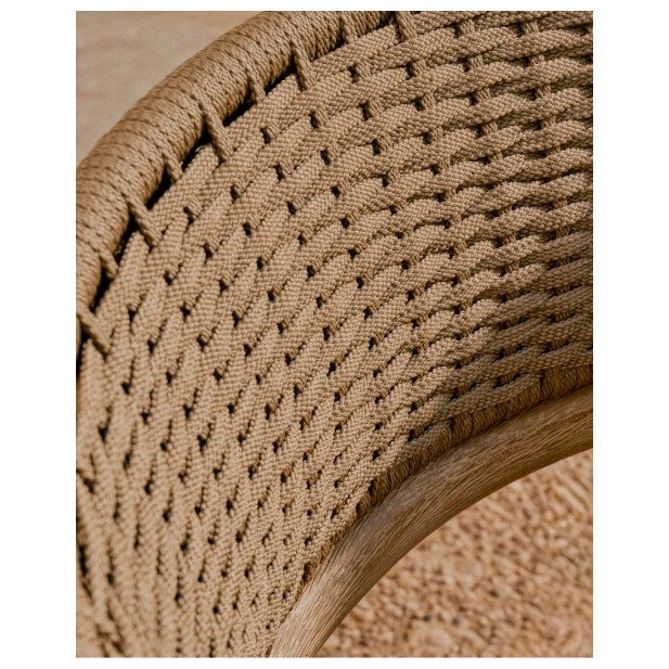 Sillón Arinella de madera maciza de... Sillón Arinella de madera maciza de...