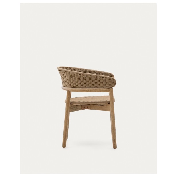 Silla Arinella de madera maciza de... Silla Arinella de madera maciza de...