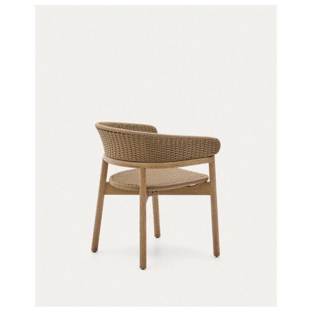 Silla Arinella de madera maciza de... Silla Arinella de madera maciza de...