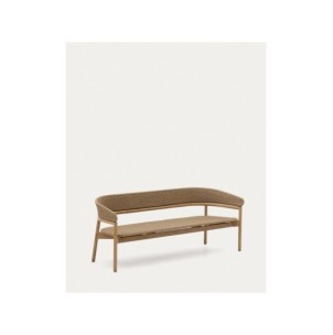 Sofá Arinella 3 plazas de madera maciza de acacia acabado... 2