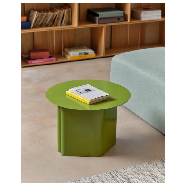 Mesa auxiliar Arvin de hierro verde Ø... Mesa auxiliar Arvin de hierro verde Ø...