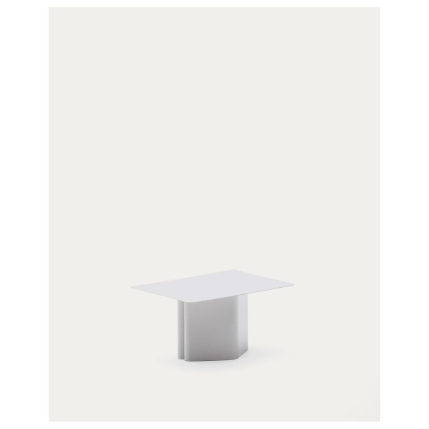 Mesa de centro Arvin de hierro gris 70 x 52 cm - Kave Home