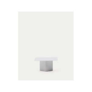 Mesa de centro Arvin de hierro gris 70 x 52 cm - Kave Home 2